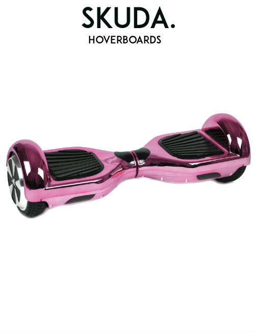 SKUDA Hoverboard Sale Pink Chrome Swegway
